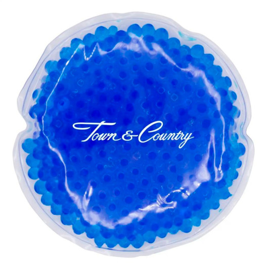 Promotional Round Heat Packs Dark Blue